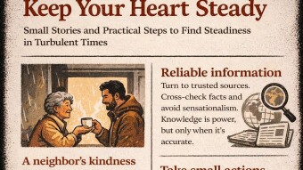 When the World Feels on Edge: How to Find Warmth and Calm Amid Unsettling News