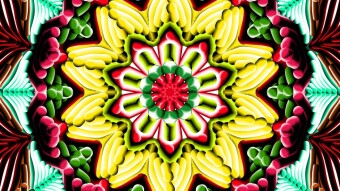 Colorful Mandela "nft art.