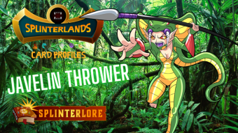 Splinterlands Rare Card Profile - Javelin Thrower