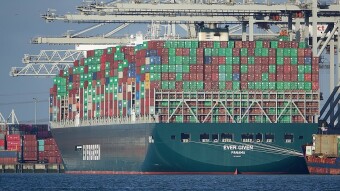 Ship Stuck in Suez Canal Blocks World's Busiest Shipping Route