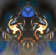 "MuBai, Baboon Lord" NFT artwork