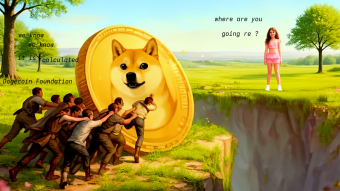 Oh no gone my money is gone became dogecoin