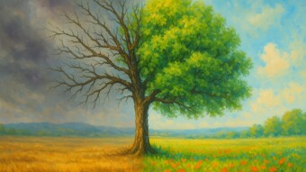 The Trees That Are Partly Dead and Partly Alive