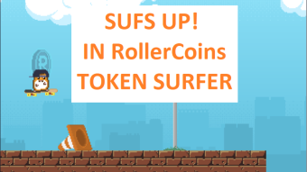 Surfs up! In RollerCoin´s Token Surfer