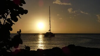 11 days of cruise in the Caribbean. Saint Vincent, Union Island, Tobago Keys.