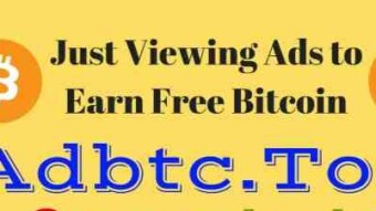 Earn bitcoin from adbtc.top/