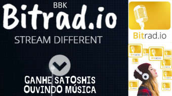 Bitradio (BRO) Seja Pago Para Ouvir Música