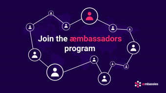 Join æternity’s æmbassador program!