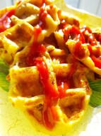 [ITA-ENG] MINI WAFFLE DI PATATE E PANCETTA - SMALL WAFFLES OF POTATOES AND BACON