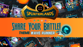 Splinterlands Battle Challenge - Wave Runner