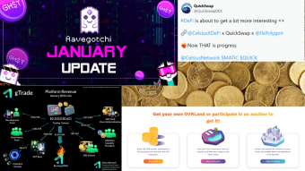 OVR moving to Polygon, Aavegotchi Huge January Update and More
