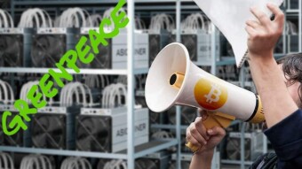 Greenpeace vs Bitcoin Miners: a new battle