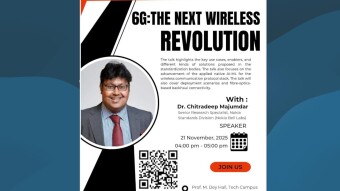 You are invited to join a talk on "6G: The Next Wireless Revolution"