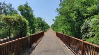 Countryside/River hiking - Walking on the "Ciclabile del Sole" (The bikeway of the Sun)
