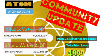Atom Collector Records Community Update