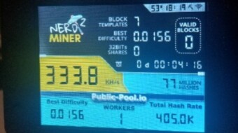 Nerdminer V2, a Bitcoin Lottery Miner