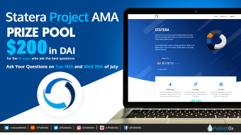 Statera Project AMA: $200 in DAI Prize Pool for Participants! #StateraAMAPublish0x