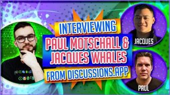 Interviewing Jacques Whales & Paul Motschall From Discussions.App