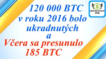 BTC s Bitfinex hacku v pohybe