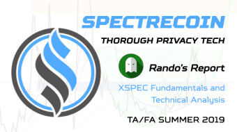 Spectrecoin - Thorough Privacy Tech - Rando's Report - TA/FA Summer '19