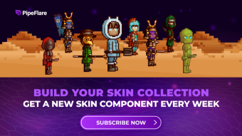 Pyro’s Mining Rush Weekly Skin Subscription