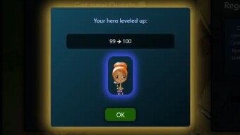 Holy Bread Game - Your Hero Leveled Up 99 -> 100