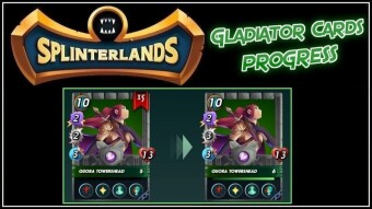 Splinterlands | Glaiator Card Accumulation Progress!