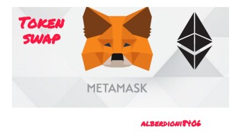 MetaMask Ethereum browser with a new token swap function.