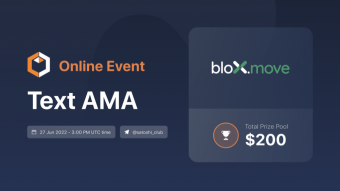 bloXmove Flash Ama x Satoshi Club AMA Recap from the 27th of June