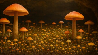 The Vast Subterranean "Forest" of Fungi
