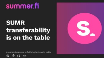 Summer.fi Takes a Big Step: SUMR Token Transferability Now in the Works