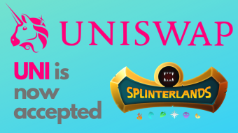 Uniswap (UNI) is Now Accepted in Splinterlands!