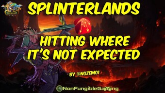 Splinterlands: Hitting where it's not expected!