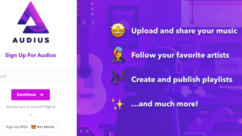 Some news about Audius Music Platform