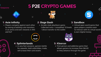 Earn Crypto Playing Games: Axie Infinity, DogeDash, Kleerun, Sandbox, Splinterlands