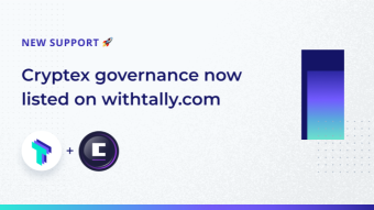 How To Use Cryptex Governance With Tally