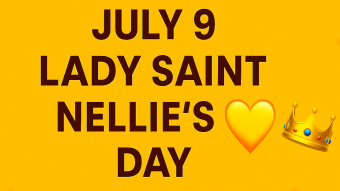 We Pour Libations Today for Our First Master Teacher: SAINT NELLIE 👑💧#