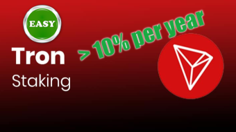 Passive income with TRX Staking