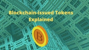 Different types of tokens issued on the blockchain