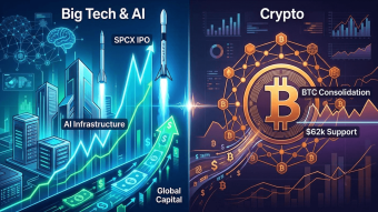 Bitcoin vs. Tech Giants: Is the SpaceX IPO and AI Boom Draining Crypto Market Liquidity?
