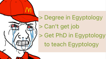 Did You Fall for the College Degree Meme? | 4chan greentext