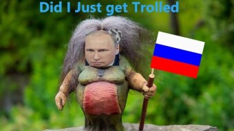 Did I just get trolled by Putin?