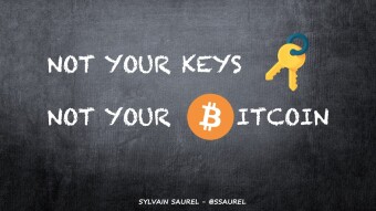 Reminder for Everyone Who Buys Bitcoin — Not Your Keys Not Your Bitcoin