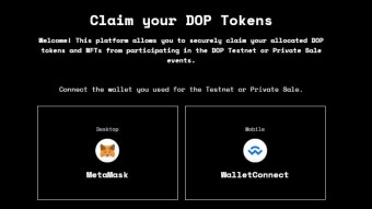 You Can Now Claim Your DOP Airdrop!