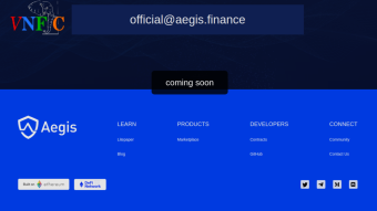 Possible scam in progress? Aegis - beware and wait to be listed and the team get public