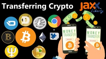 Transferring Crypto Amount from Jaxx Wallet | Crypto Wallets Info