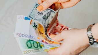 The U.S. Dollar is getting stronger because the EURO is trash