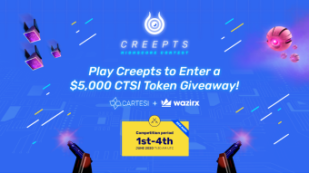 Cartesi + WazirX — $5,000 CTSI Creepts Gaming Tournament Begins June 1st!