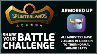 Splinterlands | Armored Up Challenge
