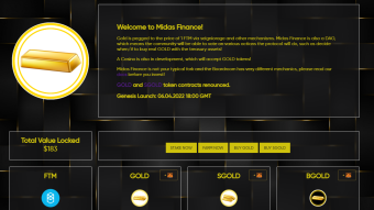 Midas Finance, not your typical fork!